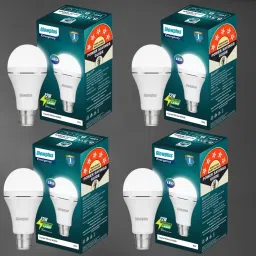 Pk-4-12W Rechargeable LED Bulb with Durable Build 4 hrs Bulb Emergency Light-3