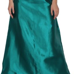 house of common FK-PT13-PeacockGreen Pure Satin, Pure Silk Petticoat-image-61