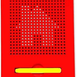 Magnetic Drawing Pad with Stylus Pen & 10 Pattern Card Magnet for Kid-image-56