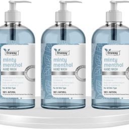 Minty Methanol Hand Wash with Mint and Aloe Vera (pack of 3 - 500 ml each) Hand Wash-image-1