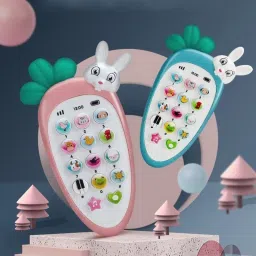 Rabbit Phone Rabbit Intelligent Phone Baby Cell Phone Toy with Music Ringtones-22