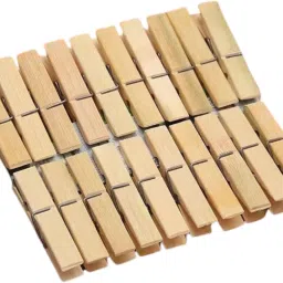 Kerala's Pride of Traditional Famous Standard Bamboo Wooden Clips Cloth Drying Bamboo Cloth Clips-picture-10