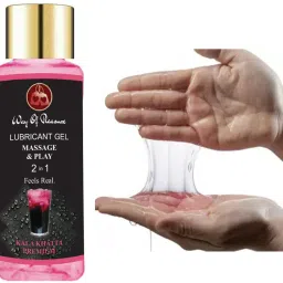 Kala Khatta Flavoured Lubricant Non Sticky Gel 50ml For Men & Women Lubricant-image-28