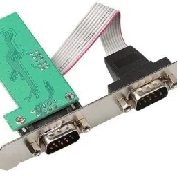 ANDTRONICS Serial Card - 2 x RS232 (DB9) Serial Port PCIe Card - Serial Expansion Card Network Interface Card image 2