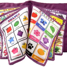 Learning Pillow Alphanumeric, Birds, Animals, Nature, Fruits Cushion Pack of 1-image-6