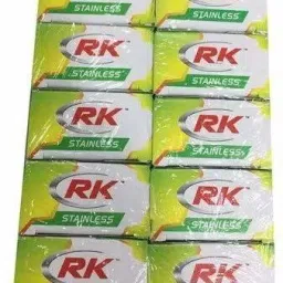 RK Platinum Double Edge Razor Blades - Pack of 10 Box (EACH BOX 50 pic)-image-9