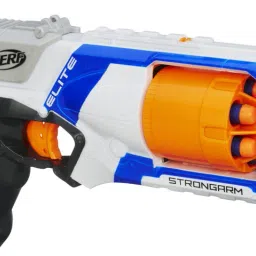 Elite Strongarm Toy Blaster with Rotating Barrel,Slam Fire, Incl. 20 Darts, Guns & Darts-12
