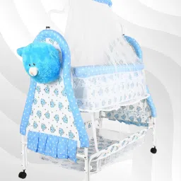 Cradle for kids cradle for baby boy and girl Cradle With Swing & Mosquito Net-picture-11
