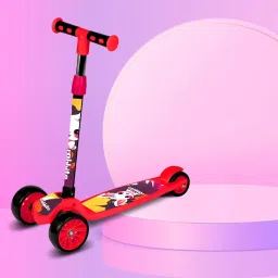 Skate Scooter for Kids with 3 Wheels and 3 Position Adjustable Height pink-picture-16