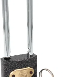 harrison C I SUPER-0323 Cast Iron 3 Pins Padlock with 3 Keys (Lock and Key)) Padlock image 4