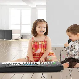 bantas Toy Kids Portable Piano Toy - Bigfun 37-Key Keyboard with Mic & Demos image 3