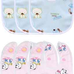 Easy-Wash Baby Bibs (6-Pack) – Lightweight Designed for Mess-Free Feeding-image-14