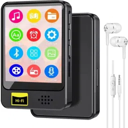 CASON MP3 Music Player with Bluetooth,Touch Screen, Video Playback, Voice Recording 32 GB MP3 Player-picture-21