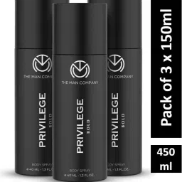 Privilege Bold Long Lasting Deodorant Combo Pack of 3 Deodorant Spray-For Men-21