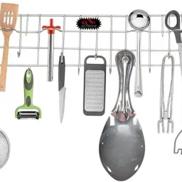 Value adds presents a stainless steel spoon hanger Silver Cutlery Set-picture-15