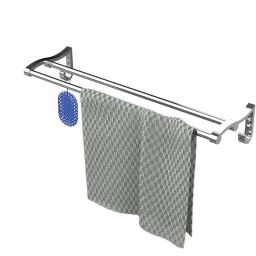 24 INCH Stainless Steel Towel Rack Cum Towel Bar 24 inch 1 Bar Towel Rod-image-55