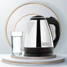 Electric Kettle with Stainless Steel Body, 1.5ltr for boiling Water,tea,EggsH286 Beverage Maker-image-55