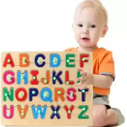 Creative Wooden Educational learning A To Z English Alphabets Board-26