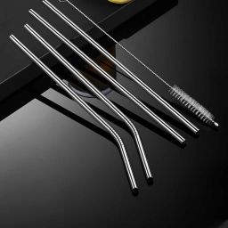 5PC Steel Straw Set Milk Tea Coffee Beverage Iron Drinking straw-09-image-20