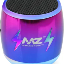MZ S7 (PORTABLE BLUETOOTH MINI SPEAKER) Dynamic Metal Sound With LED Ring 5 W Bluetooth Speaker image 3