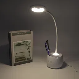 Table Lamp LED Light USB Charging Flexible Rechargeable Pen & Mobile Holder Study Lamp-image-67
