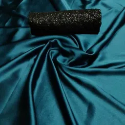 Unstitched Satin Multipurpose Running Fabric Solid-image-5