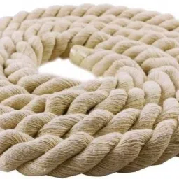 15mtr x 16mm Tug of War Twisted White Cotton Rope White-image-38