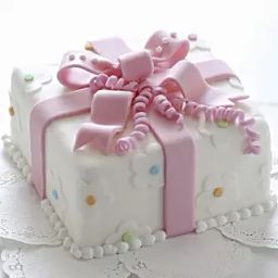 Pink Bow Wrap Chocolate Cake 1 Kg-image-79