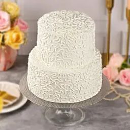 White Chocolate Fantasy Wedding Cake 2 Kg-15