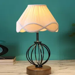 new era Wood Off-White Table Lamp-picture-13