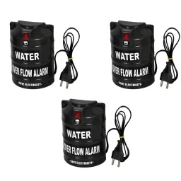 Tool Point Water Tank Overflow Alarm UW-06 AC Pack of 3 Wired Sensor Security System-2