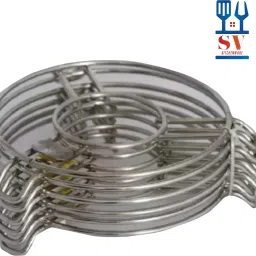 Steel hot pot stand for kitchen | dining table stands for hot utensils | trivets Stainless Steel Trivet-image-40