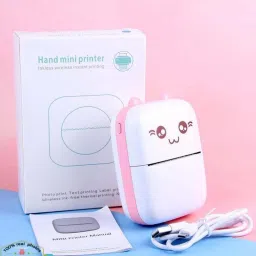 IMMUTABLE Portable Mini Printer Bluetooth Printer 2 roll bvg21 camera-16