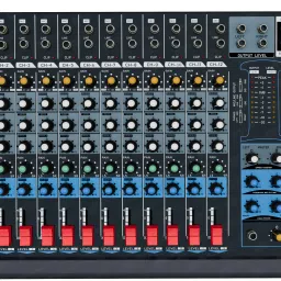 12 Channel SM120E Audio Mixer With Echo for Parties & Other Occasions, DJ Mixer Analog Sound Mixer-15
