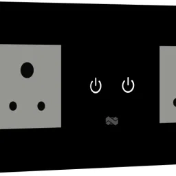 iotics Smart Touch Switch for 2 Smart Plug, Remote, Mobile App, Alexa & Google Home Smart Switch-62