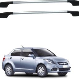 Maruti Suzuki Dzire Roof-Rail Silver Car Beading Roll For Hood-image-59