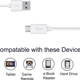EYNK Micro USB Cable 2 A 3 m Extra Long (3m) Fast Charging with Built In Data Transmission image 3