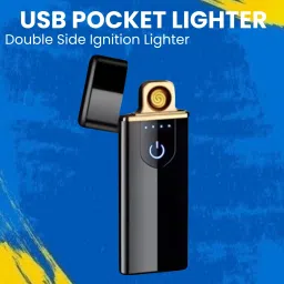 USB (Cigarette Lighter) for Smoking Windproof Slim Lighter with FingerprintC363 USB (Cigarette Lighter) for Smoking Windproof Slim Lighter with FingerprintC363 Pocket Lighter-picture-19