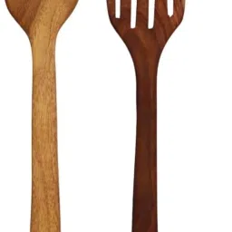 Wood Spoon, Spatula/Ladle For Cooking Dosa,Roti,Chapati, Soup And Vegetables Disposable Wooden Serving Spoon Set-image-25
