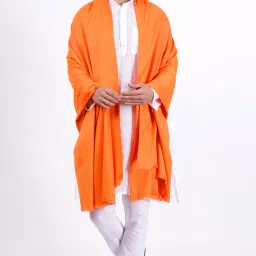 Sprha Wool Solid Men Shawl-image-22