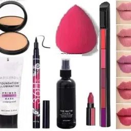 lately Best combo fixer primer eyeliner compact 5 in one lipstick puff-29