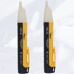 (Pack of 2) High Non Contact Voltage Tester Pen with Flashlight & Sound Analog Voltage Tester-21