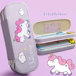 pencil box pouch 1 Art Artificial Leather Pencil Box-image-18