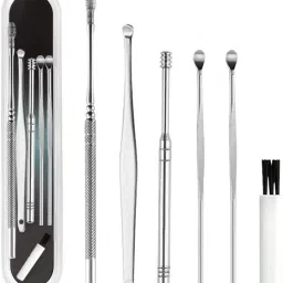 New 6Pcs Ear Wax Cleaner Resuable Ear Cleaner Tool Set With Storage Box-image-41