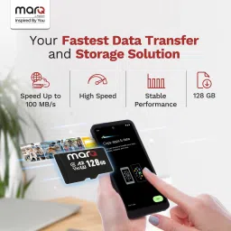 MarQ by Flipkart MQMC_128_UVC A2 128 GB MicroSDXC Class 10 70 MB/s Memory Card Compatible with Mobile, Tablet image 3