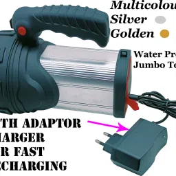 mitsales 3 Km Long Range Torch With 300 W Laser Light ,Strong Aluminum Jumbo Body,3 modes Torch image 4
