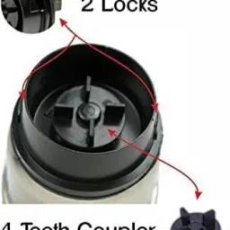 krisha BT-2C-14 Mixer Juicer Jar image 3