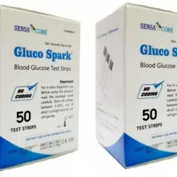 gluco spark GS-(50*2) 100 Glucometer Strips-10