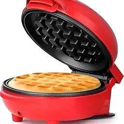 Mini Waffle Maker 4 Inch 350 Watts:Stainless Steel Electric Iron Machine Maker Waffle Maker-28