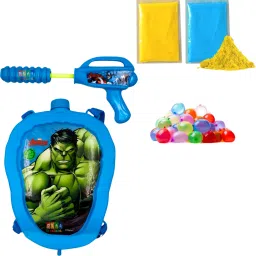 Hulk Mask Pichkari Tank Holi Water Pressure Back Pack Tank For Kids Water Gun-image-80